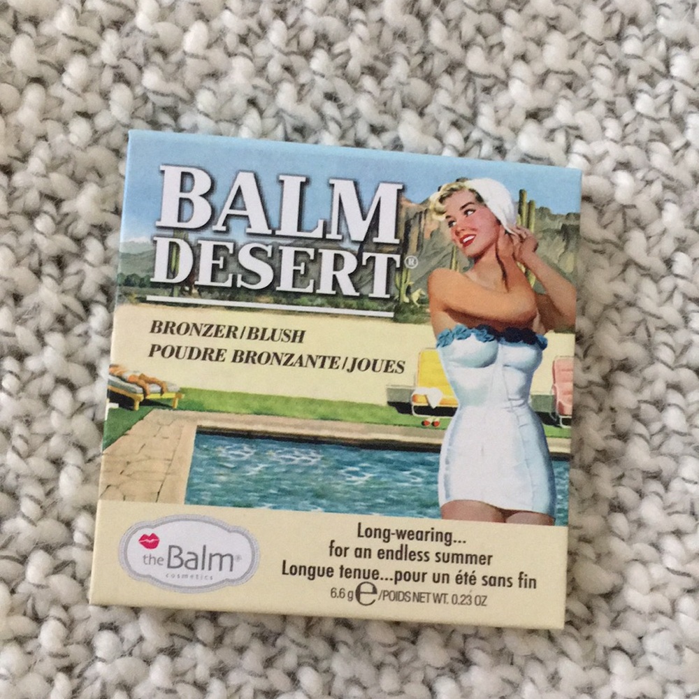4/$30 TheBalm Balm Desert bronzer blush